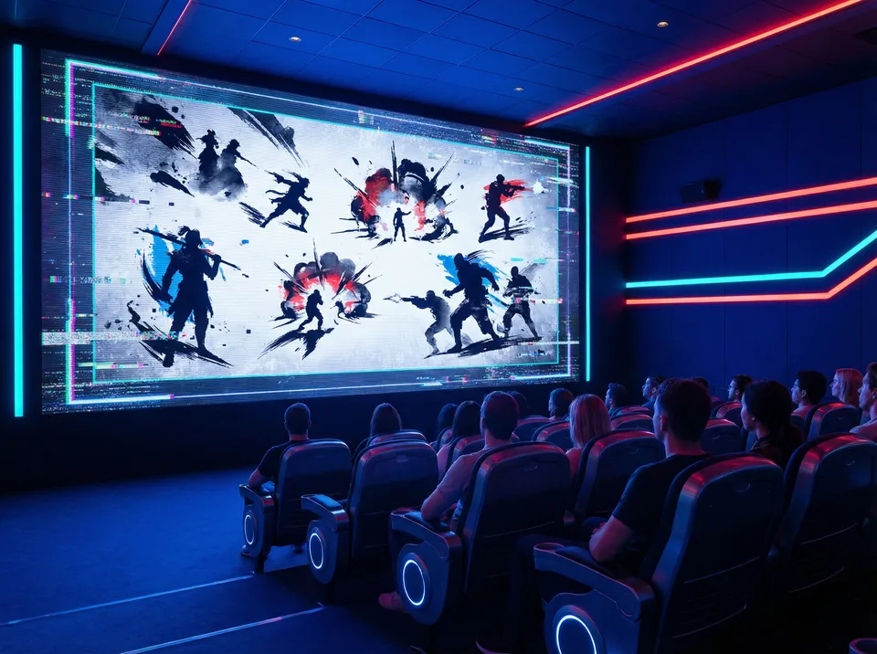 麻将胡了模拟器 泼墨影院全息投影 - 赛博博彩精彩瞬间